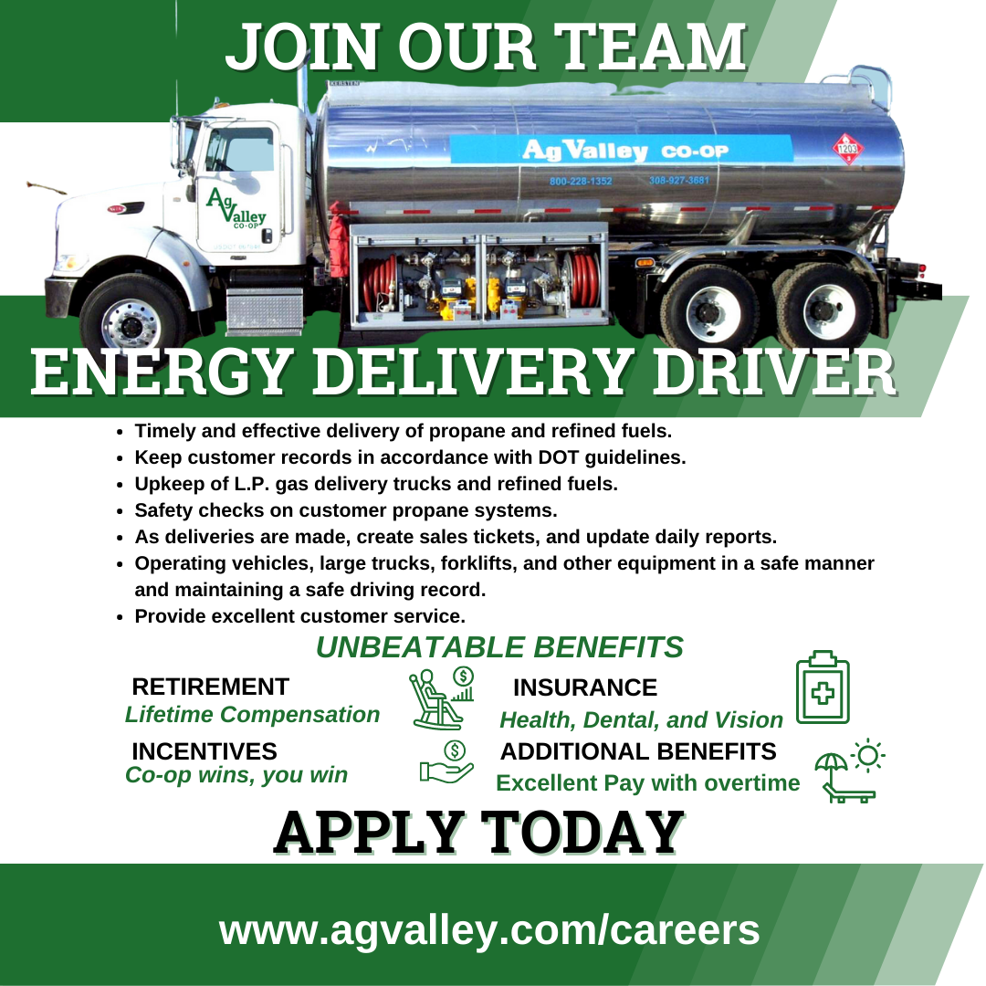 Ag Valley Coop Careers Fuel Truck Driver